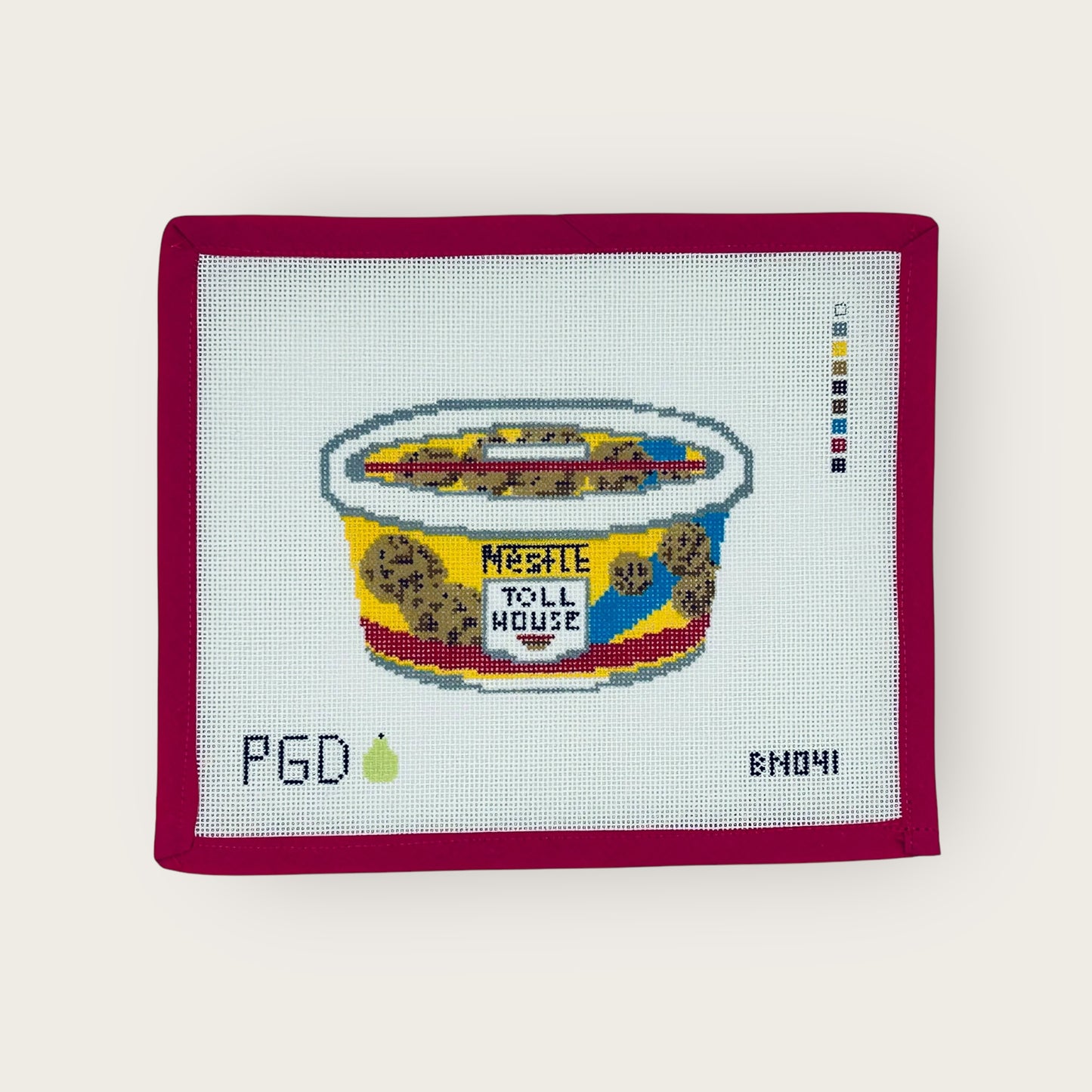 Nestle Toll House Cookie Dough Tub Ornament Canvas