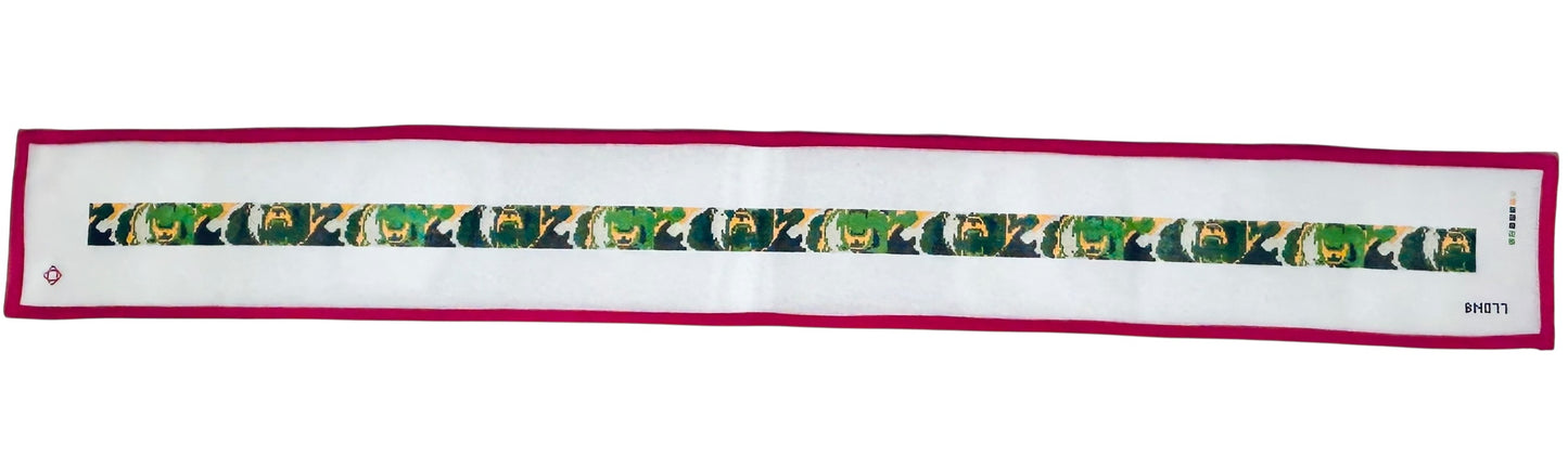 Baylor University Bear Camo Needlepoint Belt Canvas