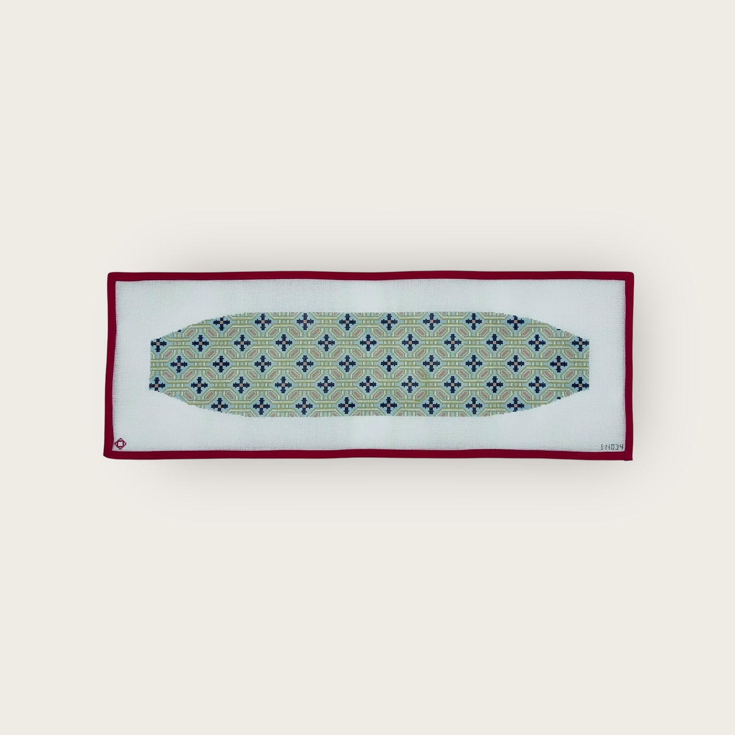 The Cuatro Needlepoint Cummerbund Canvas
