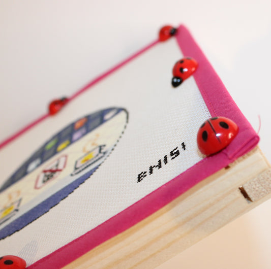 "Garden Party" Stretcher Bar Tacks