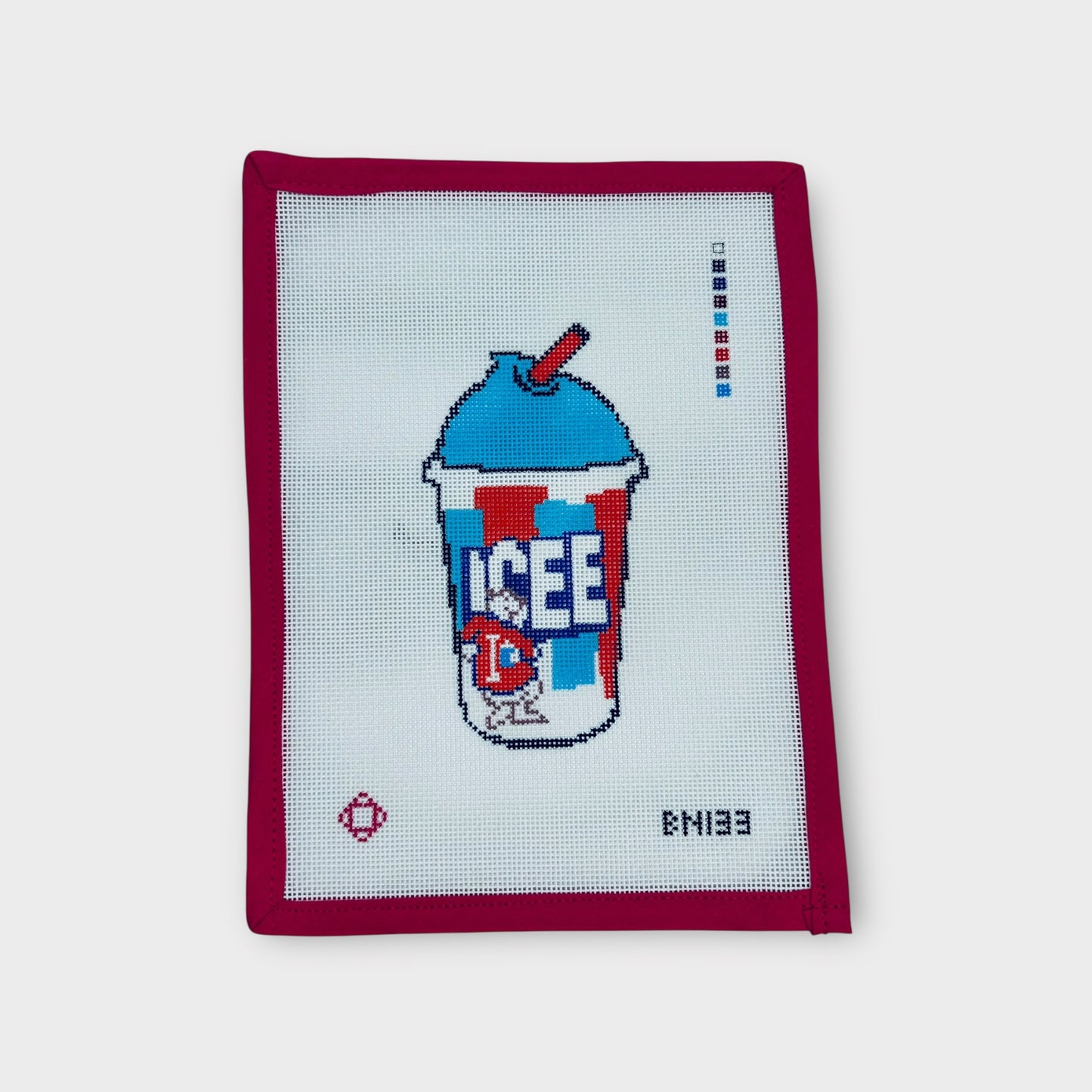 ICEE Needlepoint Ornament Canvas