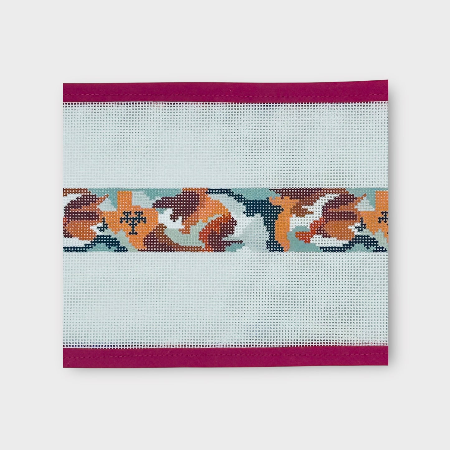 University of Texas Longhorn Camo Needlepoint Belt Canvas