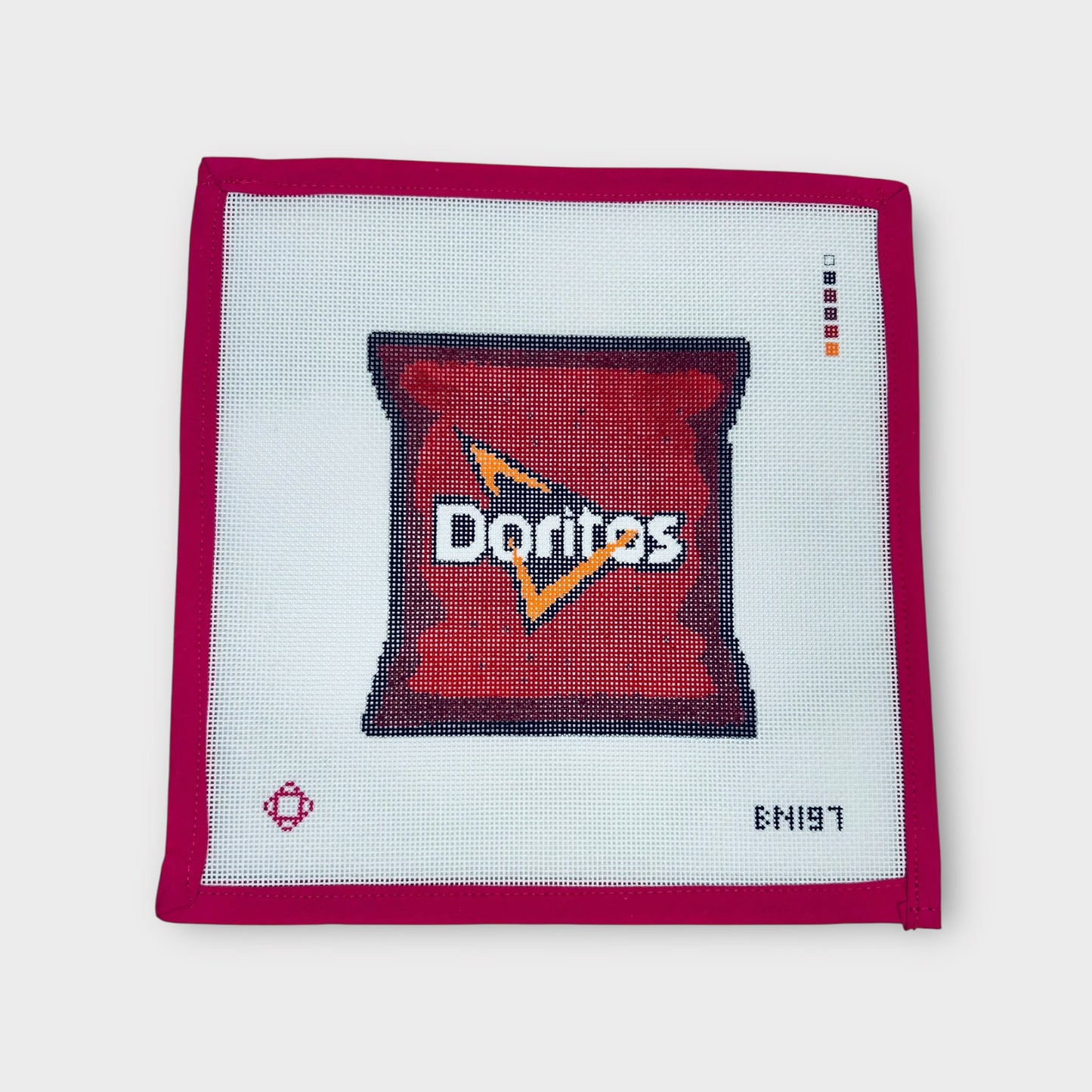 Doritos Needlepoint Ornament Canvas