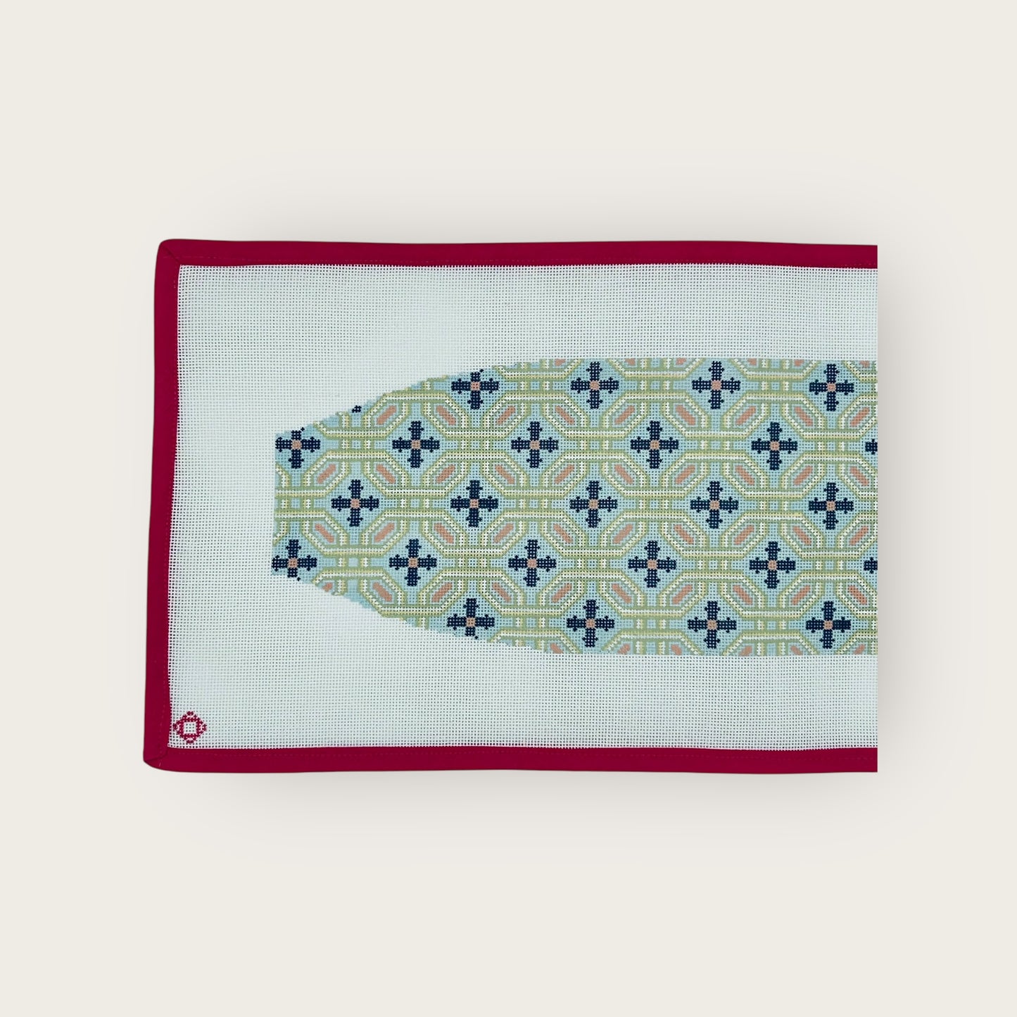 The Cuatro Needlepoint Cummerbund Canvas