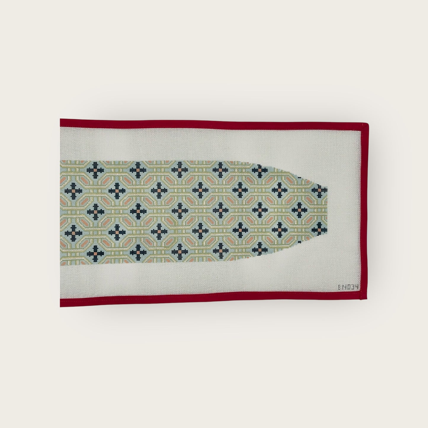 The Cuatro Needlepoint Cummerbund Canvas