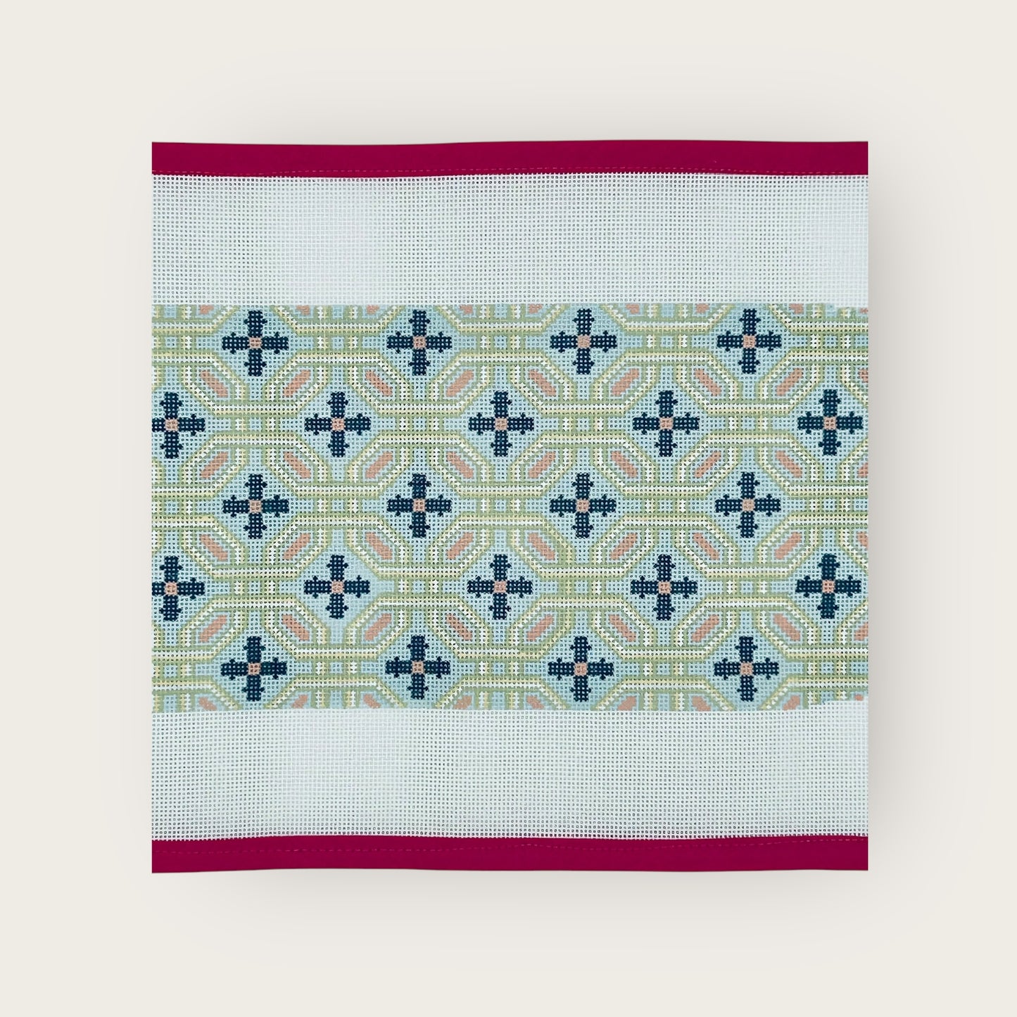 The Cuatro Needlepoint Cummerbund Canvas