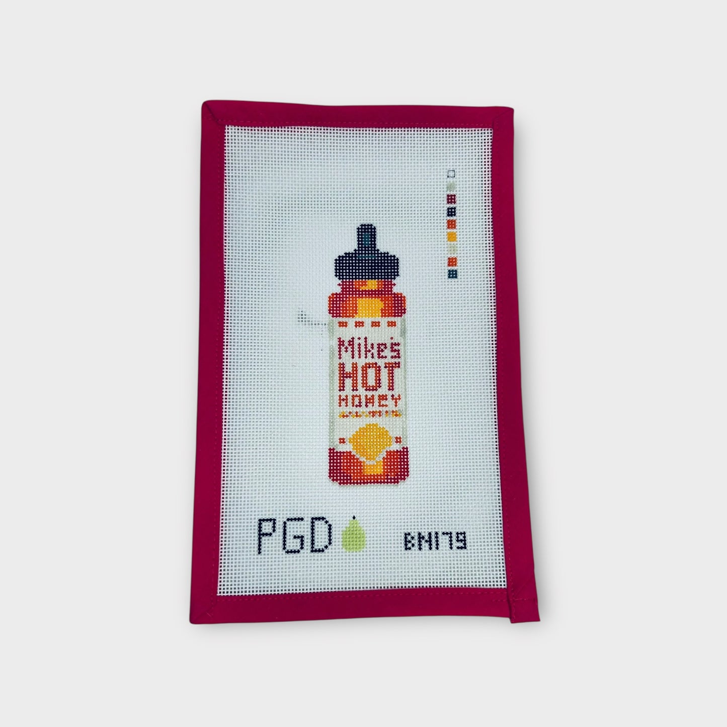 Mike's Hot Honey Needlepoint Ornament Canvas