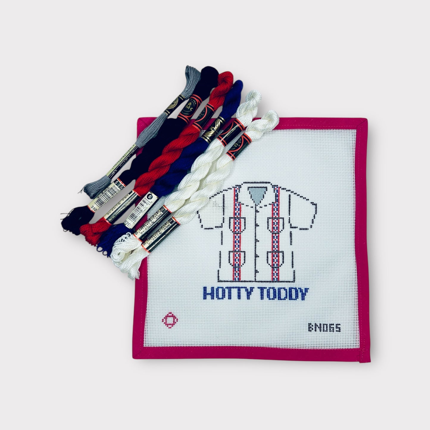 Ole Miss Guayabera Needlepoint Ornament Canvas