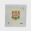 VIva Fiesta Papel Picado Needlepoint Ornament Canvas