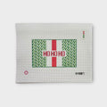 Ho Ho Ho Needlepoint Clutch Insert Canvas