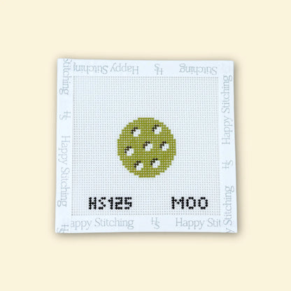 In a Pickle Needlepoint Key Fob SELF FINISHING KIT (by Happy Stitching)