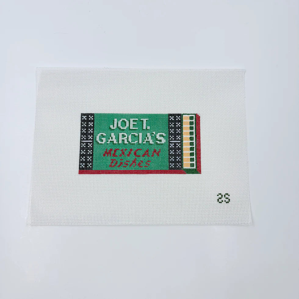 Joe T. Garcia's Matchbox Needlepoint Ornament Canvas