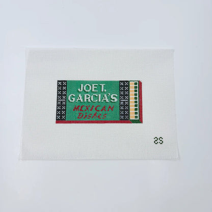 Joe T. Garcia's Matchbox Needlepoint Ornament Canvas
