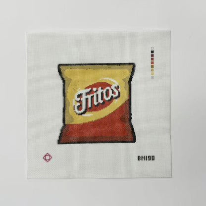 Fritos Needlepoint Ornament Canvas
