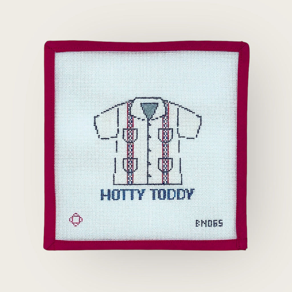 Collegiate Guayabera Needlepoint Ornament Canvas