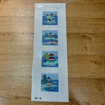 Asian Islands, Color, Coaster Set