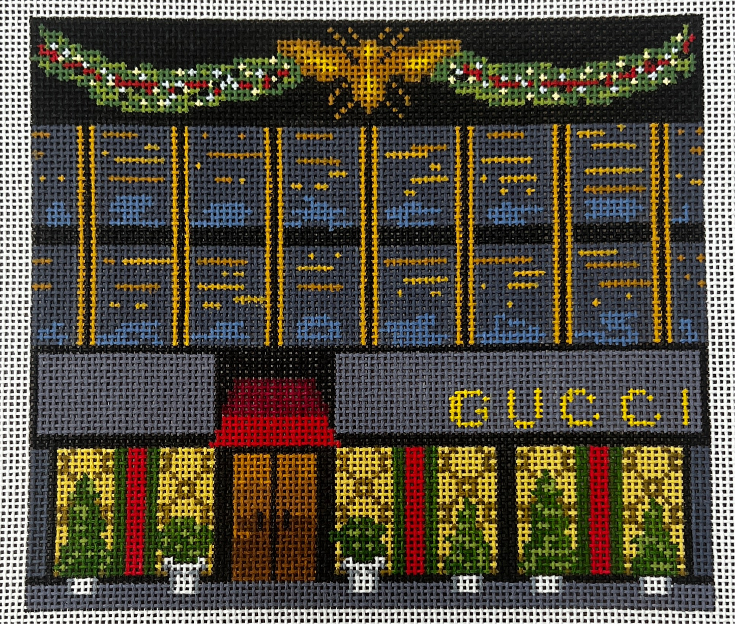 Gucci Storefront (Gingham Stitchery)