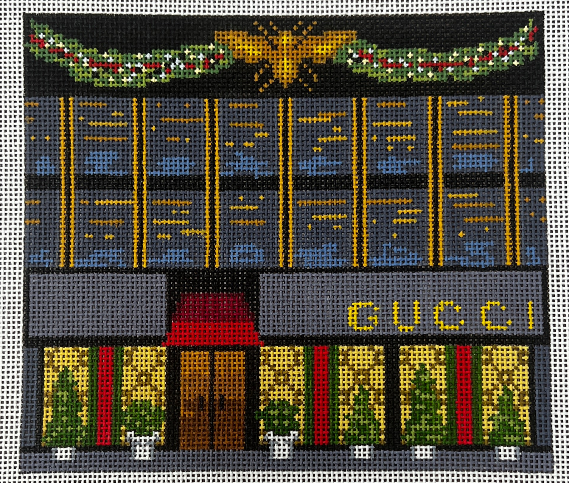 Gucci Storefront (Gingham Stitchery)