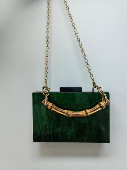 Self finishing Acrylic Clutch (NEW COLORS)