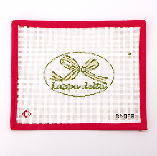 Kappa Delta Needlepoint Ornament Canvas