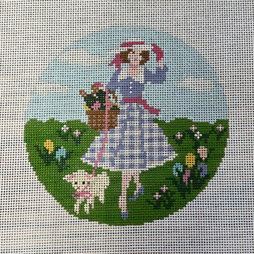 Betty Loves Easter and STITCH GUIDE (Gingham Stitchery)