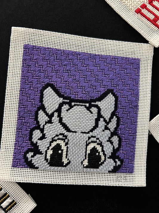 Super Frog Peeper Canvas and Stitch Guide