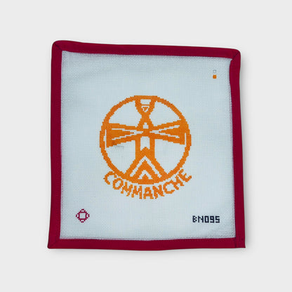 Camp Waldemar Comanche Ornament Needlepoint Canvas