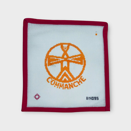 Camp Waldemar Comanche Ornament Needlepoint Canvas