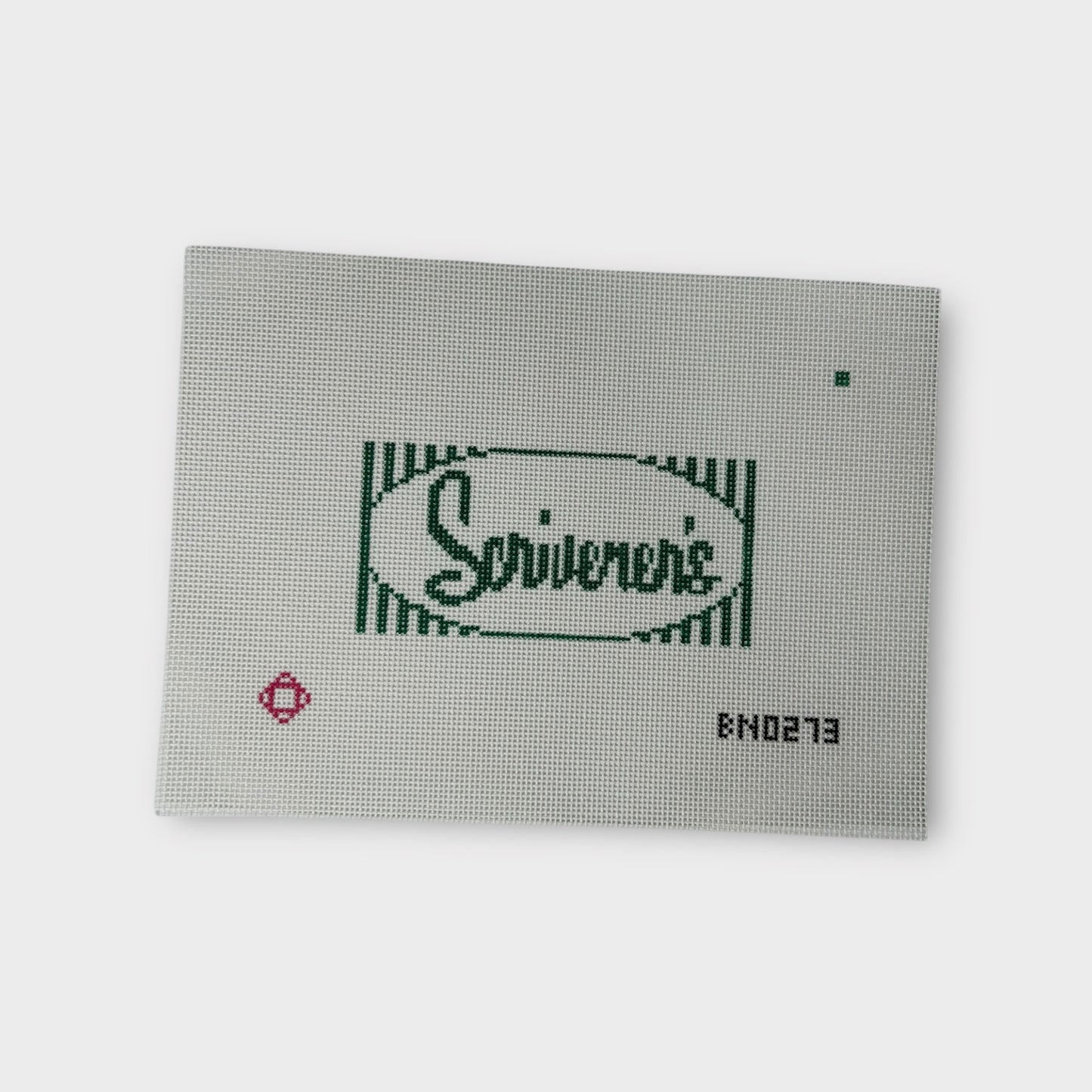 Scrivener's Needlepoint Ornament Canvas