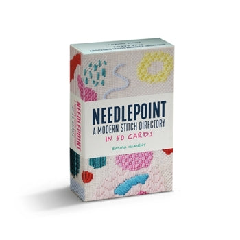 Needlepoint: A Modern Stitch Directory in 50 Cards (Emma Homent) PRE-ORDER!