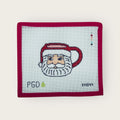 Santa Mug Ornament Canvas
