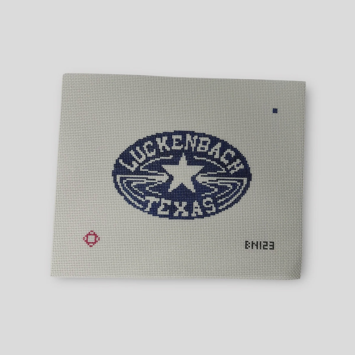 Luckenbach Needlepoint Ornament Canvas