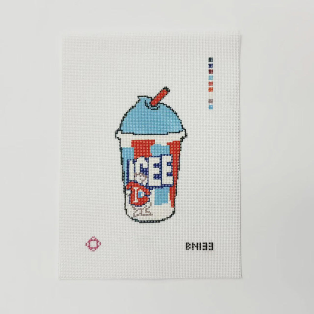 ICEE Needlepoint Ornament Canvas