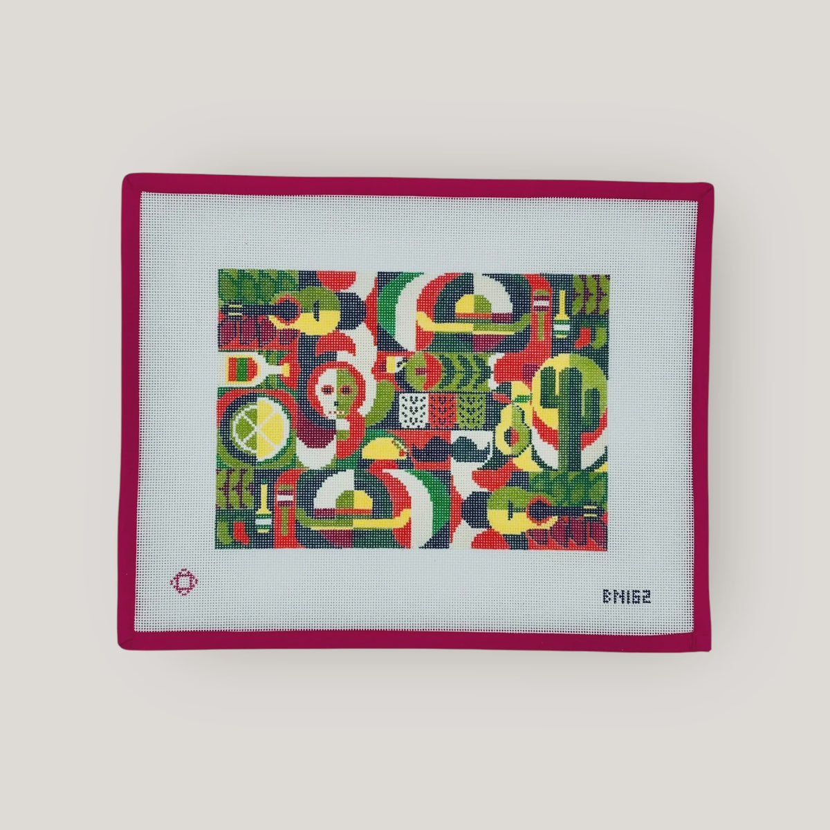 Mexican Mod Needlepoint Canvas
