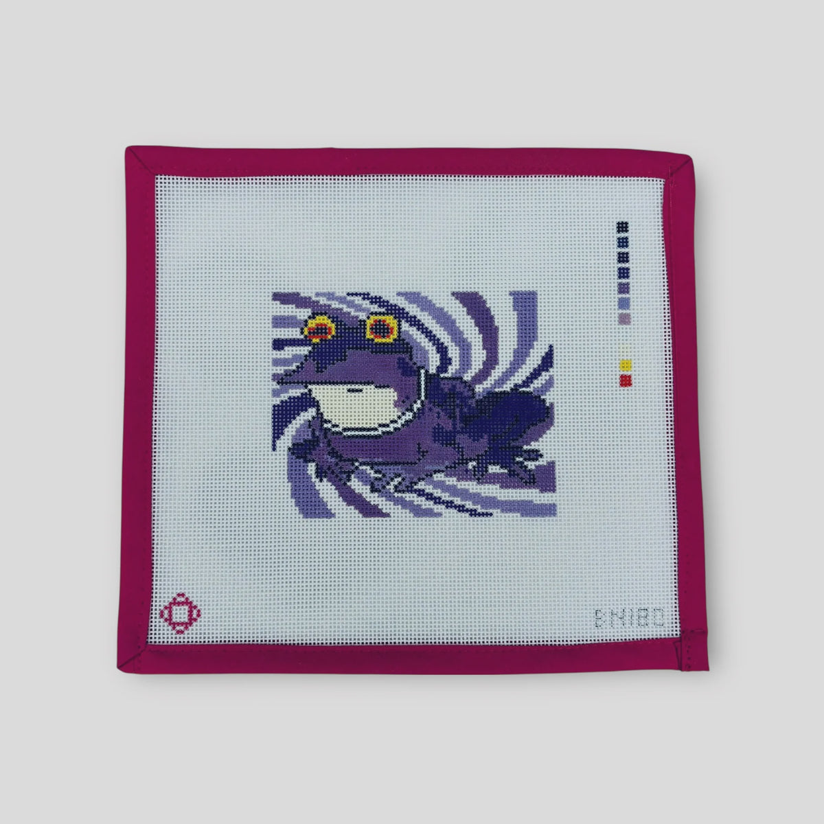 TCU HypnoToad Needlepoint Ornament Canvas