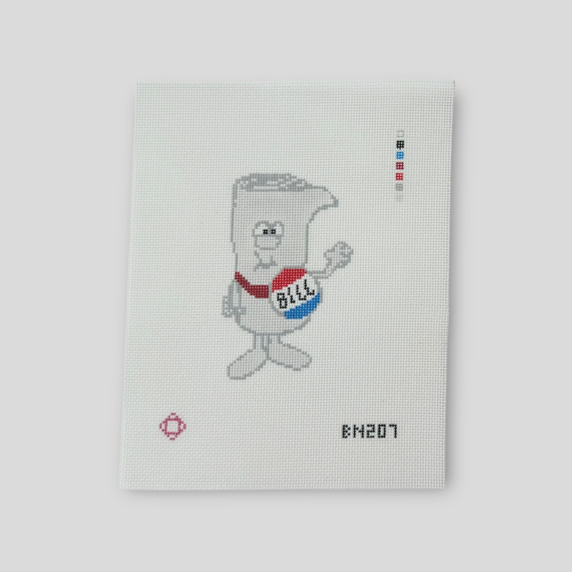“I’m just a Bill” Needlepoint Ornament Canvas