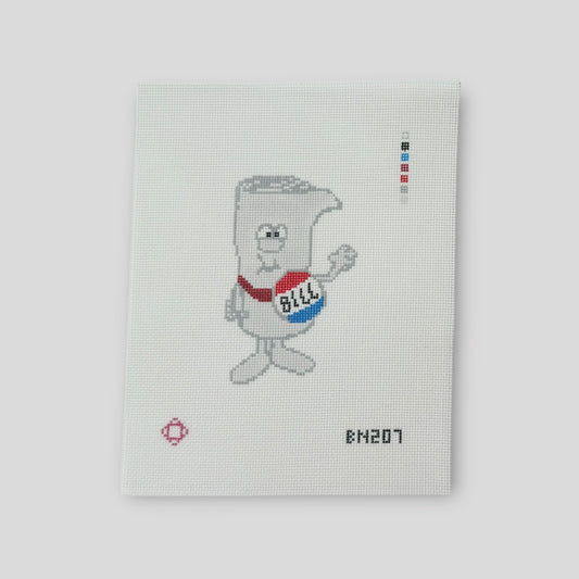 “I’m just a Bill” Needlepoint Ornament Canvas