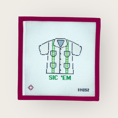 Baylor Guayabera Ornament - Bexar Needleworks