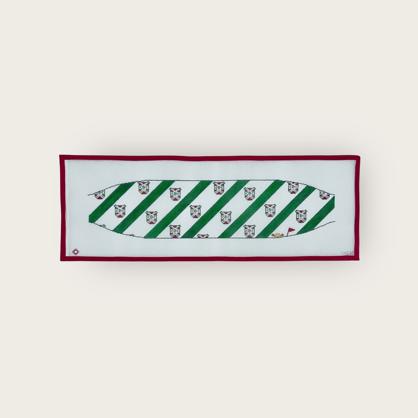 Bushwood Country Club Needlepoint Cummerbund Canvas