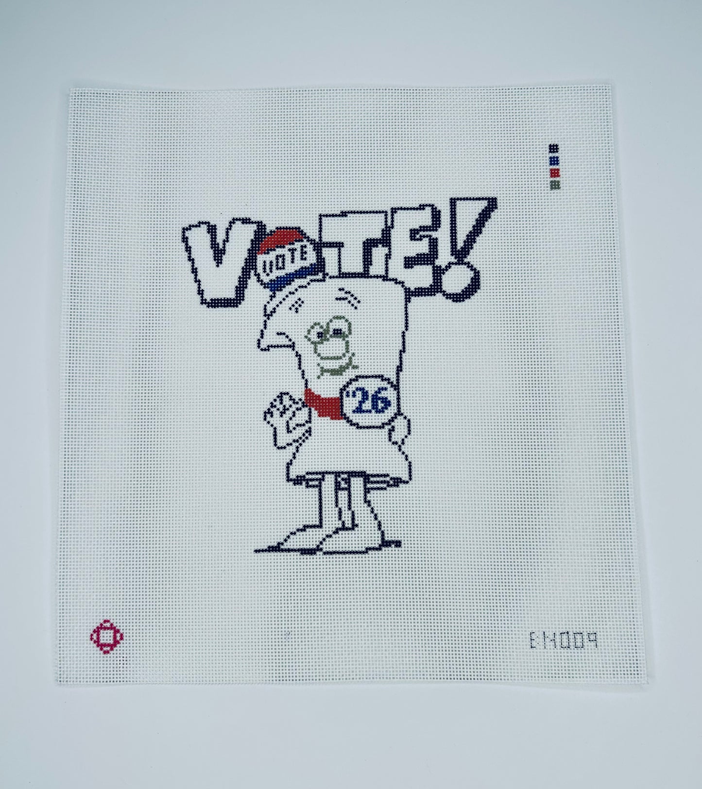 Vote ‘26 Tray Insert/Pillow Needlepoint Canvas