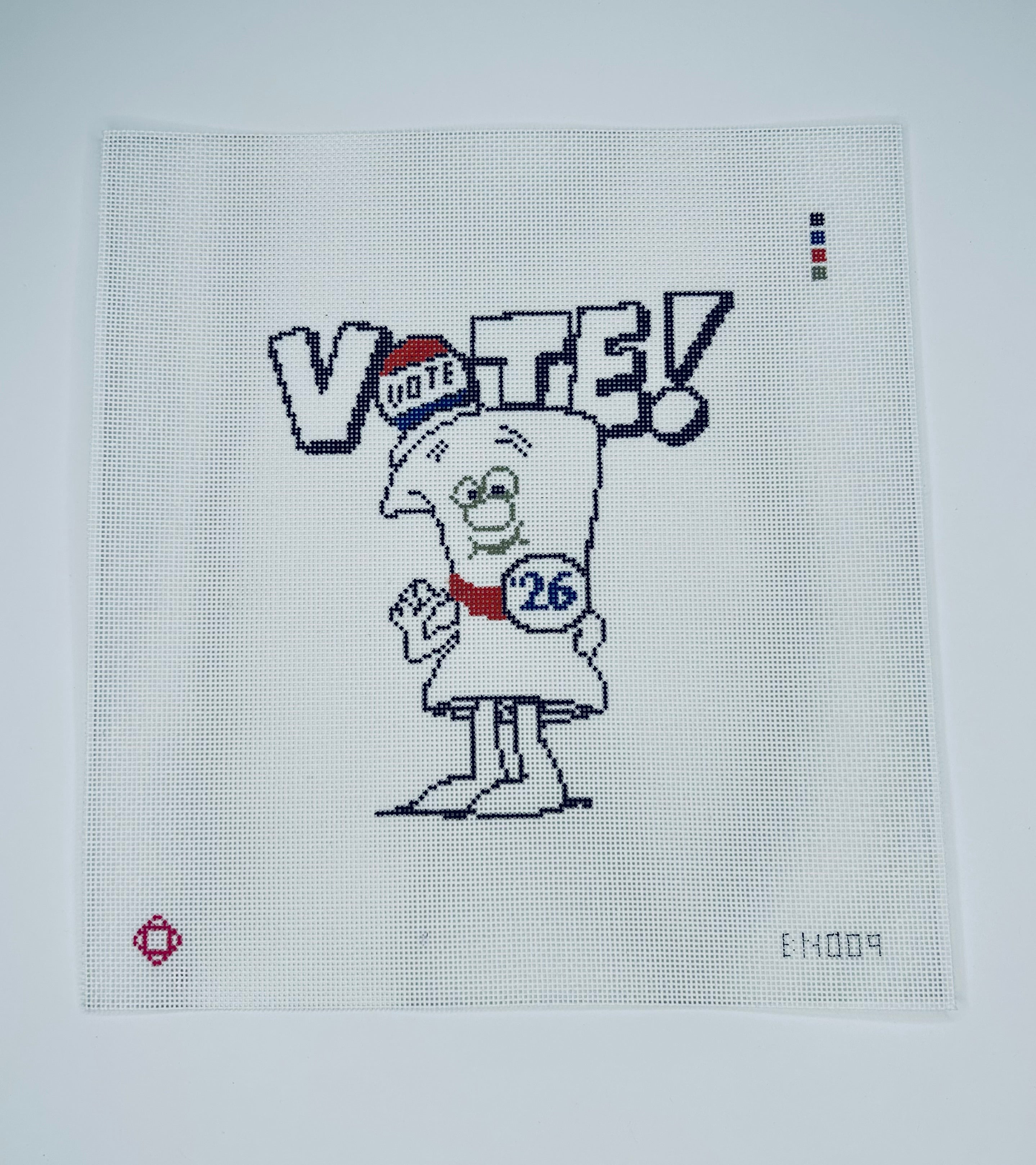 Vote ‘26 Tray Insert/Pillow Needlepoint Canvas