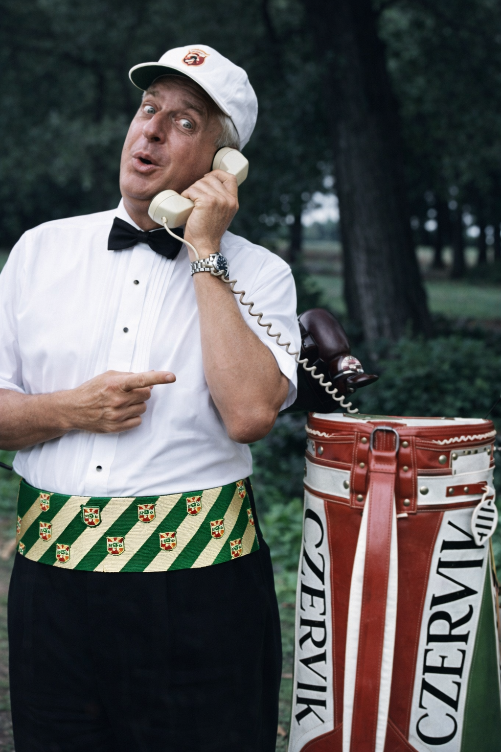 Bushwood Country Club Needlepoint Cummerbund Canvas