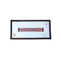 University Drive College Station Street Sign Needlepoint Key Fob Canvas