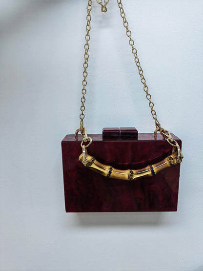 Self finishing Acrylic Clutch (NEW COLORS)