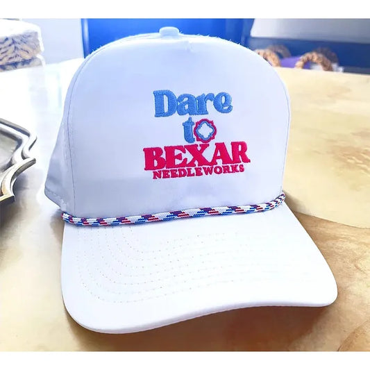 Dare to Bexar Trucker Hat - Bexar Needleworks