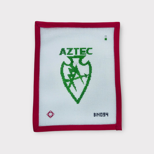 Camp Waldemar Aztec Needlepoint Ornament