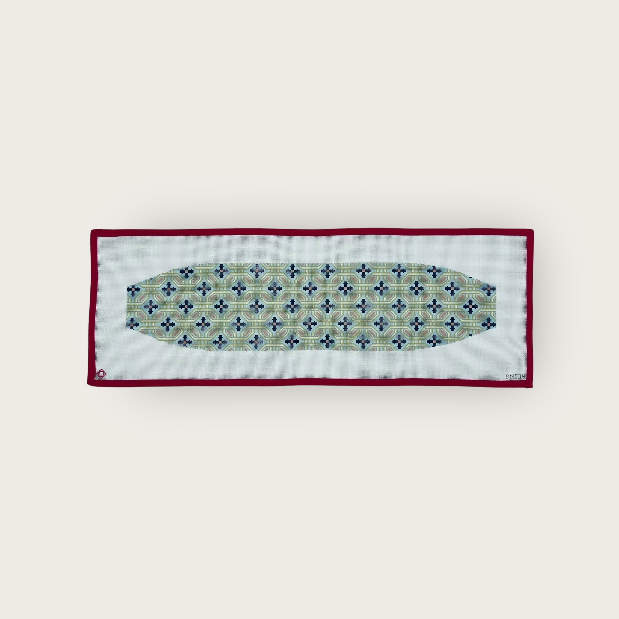 The Cuatro Needlepoint Cummerbund Canvas