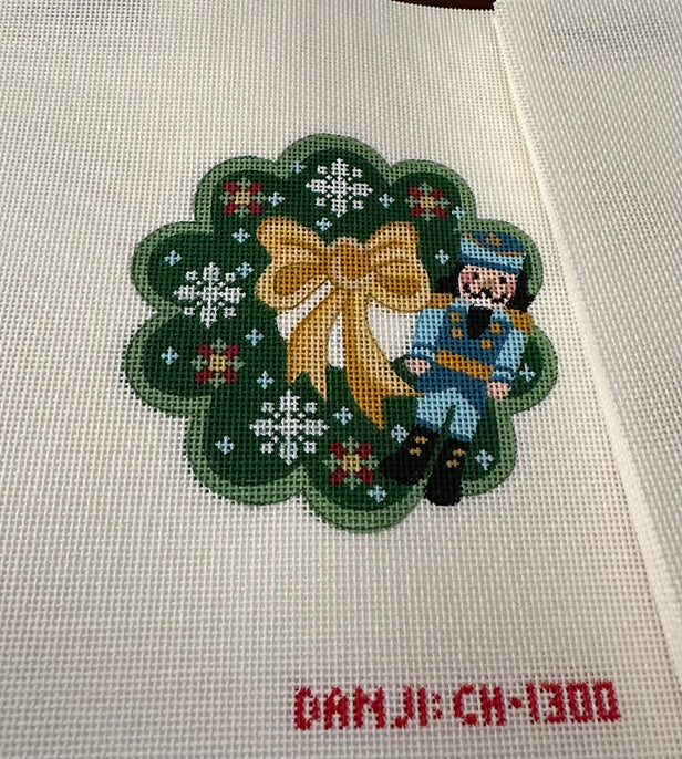 Nutcracker Ornament Needlepoint Canvas