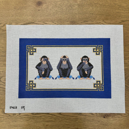 See, Hear, Speak No Evil - Blue