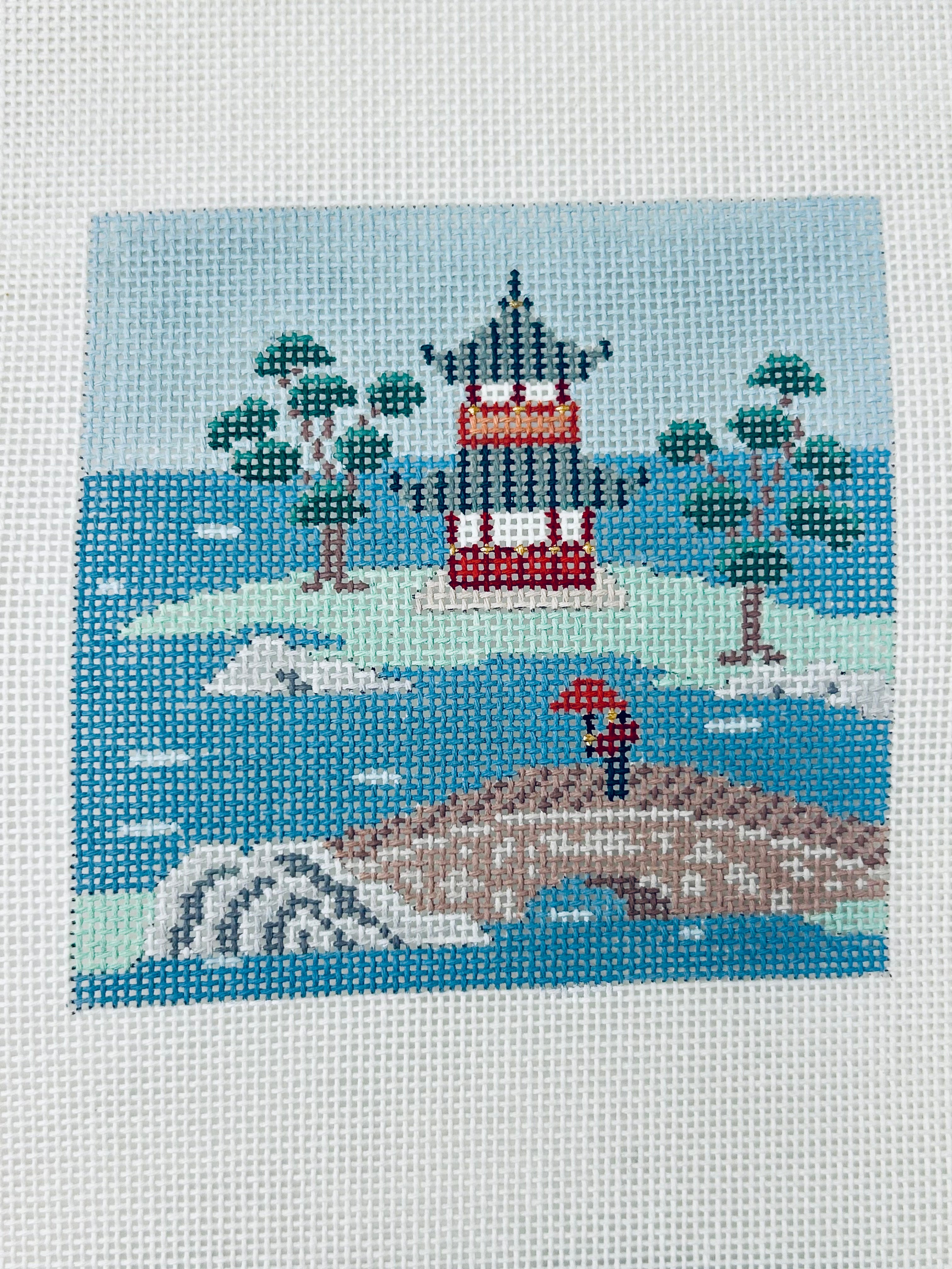 Asian Islands, Color, Coaster Set